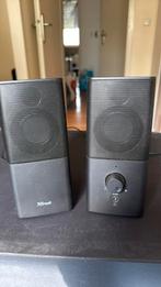 Trust speakerset, Overige merken, Gebruikt, Ophalen of Verzenden, 120 watt of meer