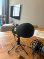 Devine PRO 2000 hoofdtelefoon + Devine USB microfoon, Ophalen of Verzenden, Zo goed als nieuw, Studiomicrofoon