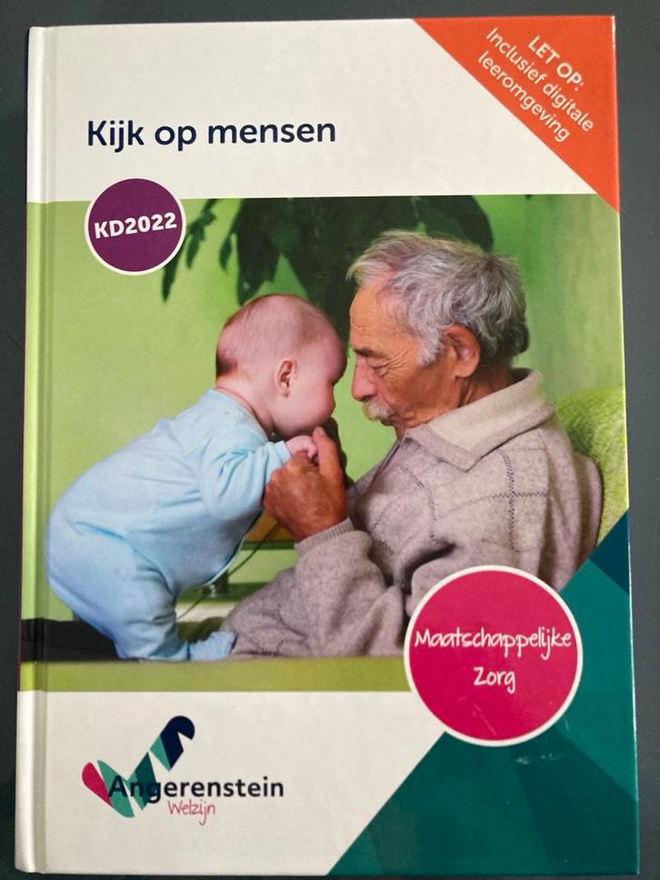 Kijk op mensen - Maatschappelijke Zorg, Boeken, Schoolboeken, Zo goed als nieuw, Maatschappijleer, VMBO, Ophalen of Verzenden