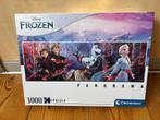 Disney Frozen Clementoni Panorama puzzel 1000 stukjes, Ophalen of Verzenden, Zo goed als nieuw