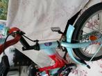 Mooi kinderfietsje 16inch met zijwieltjes merk loekie, Ophalen, Zo goed als nieuw, 16 tot 20 inch, Zijwieltjes