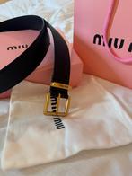 MiuMiu riem gloednieuw!, Kleding | Dames, Ophalen of Verzenden, Zo goed als nieuw, Zwart, 80 tot 90 cm