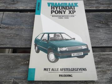 Vraagbaak Hyundai Pony 1986 - 1990 beschikbaar voor biedingen