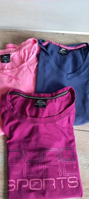 Dames T-shirts - Dutchy & Osaga - Maat L & XL beschikbaar voor biedingen