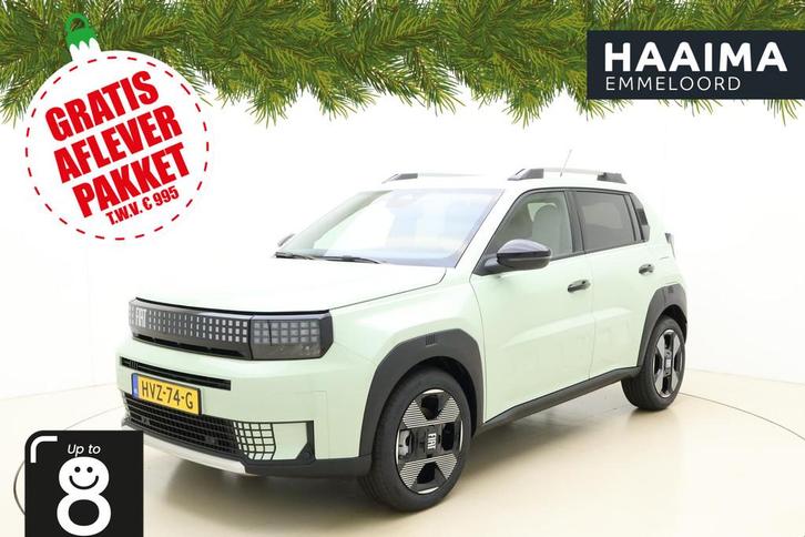 Fiat Grande Panda 1.2 Hybrid La Prima Automaat | NIEUW MODEL, Auto's, Fiat, Bedrijf, Te koop, Panda, ABS, Achteruitrijcamera, Airbags