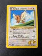 Lt. Surge’s Spearow - Gym Heroes - 83/132 - Pokemon kaart, Ophalen of Verzenden, Gebruikt, Losse kaart