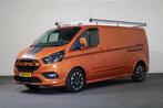Ford Transit Custom 2.0 TDci 185pk Sport L2 H1 Automaat Impe, Euro 6, 1850 kg, Leder en Stof, Bedrijf