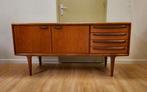 Vintage Dressoir A Younger John Herbert Lowboard Kast Kastje, Ophalen, Zo goed als nieuw, 25 tot 50 cm, Teakhout