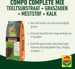 Graszaad 4 kg voor 20 m² - Mix met potgrond, meststof + kalk, Tuin en Terras, Verzenden, Nieuw, Minder dan 10 m²