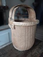 Vismand sober landelijk, Ophalen of Verzenden, Zo goed als nieuw, Rond, Riet