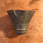 Antieke beker van tin, Ophalen of Verzenden