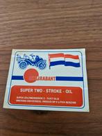 079 Vintage SKG Brabant 2-Takt Olie Sticker, Verzamelen, Ophalen of Verzenden, Gebruikt