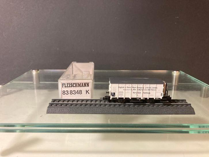 Fleischmann 83 8348 K Wärmeschutzwagen mit Brhs,, Hobby en Vrije tijd, Modeltreinen | N-Spoor, Zo goed als nieuw, Wagon, Gelijkstroom of Wisselstroom