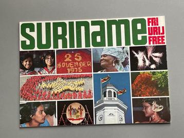 Suriname fri vrij free (1975) onafhankelijk  beschikbaar voor biedingen