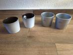4x Scheurich bloempot, Tuin en Terras, Bloempotten, Rond, Binnen, Ophalen of Verzenden, Zo goed als nieuw
