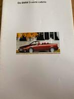 Brochure BMW E36 3 serie cabriolet 1994, Ophalen of Verzenden, Zo goed als nieuw, BMW