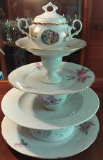 Vintage Etagère van Porselein, Ophalen of Verzenden