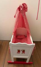 Poppenwiegje schommelend ledikantje met hemel, Ophalen, Gebruikt, Babypop