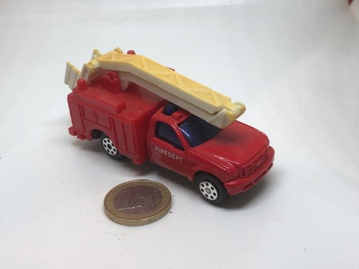 Brandweer Fire Truck, Edocar, Hobby en Vrije tijd, Modelauto's | Overige schalen, Gebruikt, Bus of Vrachtwagen, Ophalen of Verzenden
