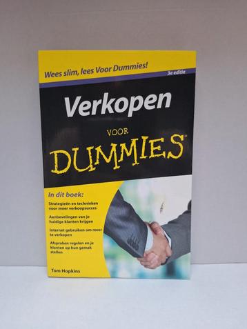 Verkopen voor Dummies - Tom Hopkins Marketingboek beschikbaar voor biedingen