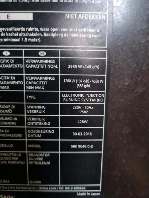qlima sre 9046 tc, Audio, Tv en Foto, Luidsprekers, Zo goed als nieuw, Overige typen, 120 watt of meer, Overige merken, Ophalen of Verzenden