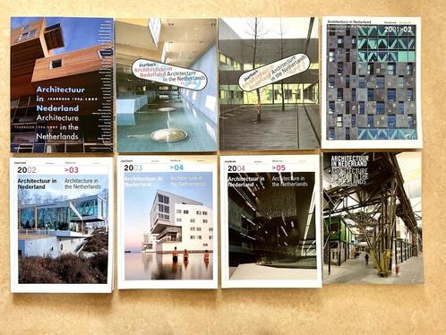 Jaarboeken "Architectuur in Nederland", Boeken, Kunst en Cultuur | Architectuur, Zo goed als nieuw, Architectuur algemeen, Ophalen of Verzenden