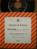 Sandra & Andres (Mama Mia), Cd's en Dvd's, Ophalen of Verzenden, 7 inch, Pop, Single