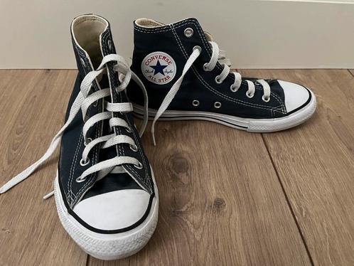 Converse All Stars donkerblauw label maat EUR 34 netjes!, Kinderen en Baby's, Kinderkleding | Schoenen en Sokken, Zo goed als nieuw