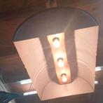 Zwarte industriële hanglamp, lamp, tafellamp Ehv, mierlo,, Ophalen, Zo goed als nieuw, Metaal