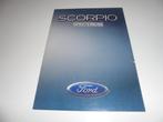 brochure Ford Scorpio Spectrum, Ophalen of Verzenden, Gelezen, Overige merken