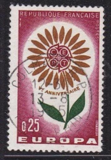3307 - Frankrijk michel 1490 gestempeld , Europa CEPT , Gest beschikbaar voor biedingen