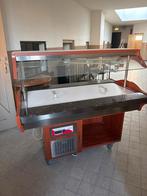 Twee buffetbars met koeling en verlichting, Ophalen, Gebruikt