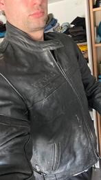 Leren Motorjas (gebruikt), Heren, Jas | leer, Ophalen of Verzenden, Dirt
