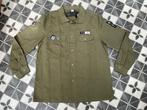 Military Shirt - Shacket kaki van Volbeat  Maat XL, Verzamelen, Military Shirt - Shacket kaki van Volbeat  Maat XL, Nieuw, Ophalen of Verzenden
