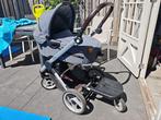 Mutsy evo wagen reiswieg, meerijdplankje en adapters, Kinderen en Baby's, Kinderwagens en Combinaties, Ophalen, Gebruikt, Combiwagen