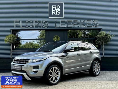 Range Rover Evoque | 2.0 Si 4WD | Pano | Zwart Leer | 2012, Auto's, Land Rover, Bedrijf, Te koop, 4x4, ABS, Achteruitrijcamera