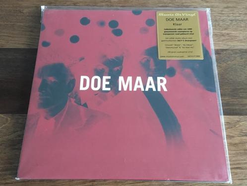 Vinyl 2LP Doe Maar Klaar TRANSPARANT ROOD Vinyl ZGAN, Cd's en Dvd's, Vinyl | Nederlandstalig, Zo goed als nieuw, Pop, 12 inch