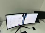 Beeldscherm wide 34 inch LG 34GN850P, Ophalen, In hoogte verstelbaar, Niet werkend, LG
