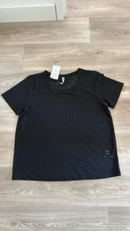 Prj 15 - Nieuw zwart broderie shirt Takko maat 42/44, Zwart, Maat 42/44 (L), Nieuw, Ophalen of Verzenden