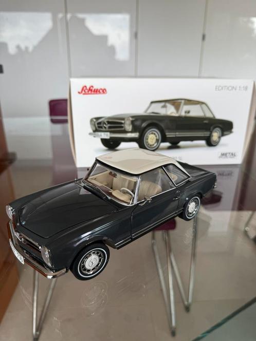 1:18 Schuco Mercedes 280 SL Pagode W113, Hobby en Vrije tijd, Modelauto's | 1:18, Zo goed als nieuw, Auto, Overige merken, Ophalen of Verzenden