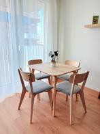Dinner table and chairs want to sell it fast, as good as new, Huis en Inrichting, Complete eetkamers, Ophalen, Zo goed als nieuw