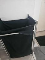 Zwarte wasmand met frame, Ophalen, Gebruikt, Zwart, Overige typen