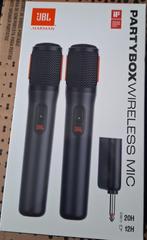 Jbl microfoons 2x met dongel (nieuw ongebruikt), Ophalen of Verzenden, Zo goed als nieuw, Zangmicrofoon, Draadloos