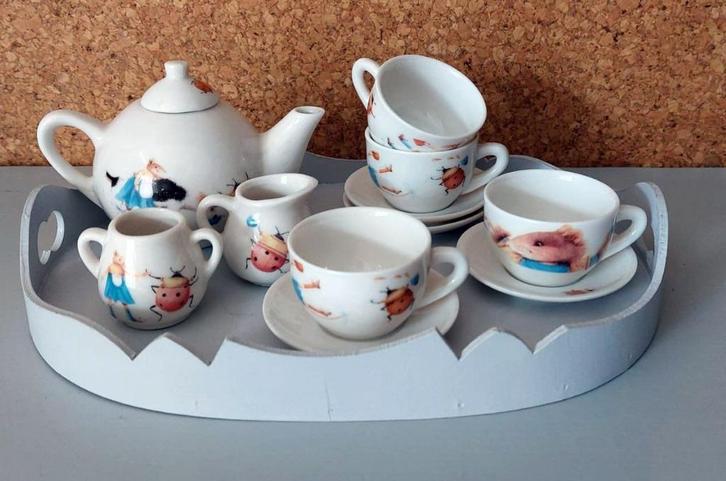 Vera de Muis poppen/speelgoedservies, Antiek en Kunst, Antiek | Speelgoed, Ophalen of Verzenden