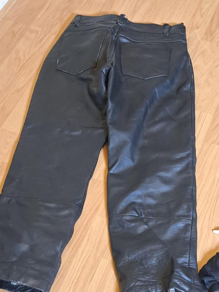 Leren motorbroek, Motoren, Kleding | Motorkleding, Ophalen of Verzenden, Tweedehands, Broek | leer