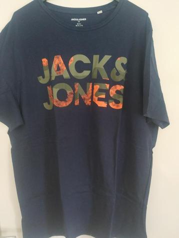 T shirt heren maat 4 XL Jack&Jones donker blauw beschikbaar voor biedingen