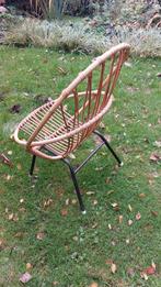 Rotan stoeltjes (echt vintage ), Tuin en Terras, Tuinstoelen, Ophalen of Verzenden, Gebruikt, Rotan