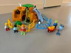 1-2-3 Playmobil - dierenpark 9377 (compleet), Kinderen en Baby's, Speelgoed | Playmobil, Ophalen of Verzenden, Zo goed als nieuw