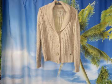 creme vest wolmix 15% alpaca 15% wol mt L Guess Los Angeles beschikbaar voor biedingen