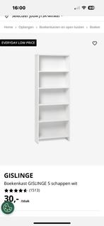 2 boekenkasten van jyfsk  model gislinge 175x67x25, Huis en Inrichting, Ophalen, Zo goed als nieuw, 70 tot 120 cm